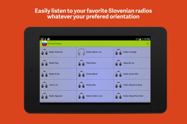 Slovenia Radios android App screenshot 0